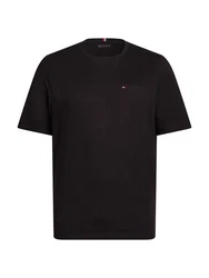 Tommy Hilfiger T-Shirt BT-POCKET TEE-B Groe Gren mit Brusttasche Schwarz