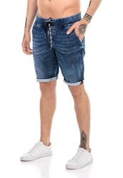 RedBridge Jeansshorts Herren Denim Lila/Dunkelblau/Blau/Hellblau