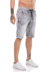 RedBridge Jeansshorts Herren Denim Hellgrau/Grau