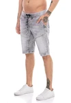 RedBridge Jeansshorts Herren Denim Hellgrau/Grau