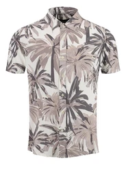 Key Largo Kurzarmhemd MSH CASA Blau/Beige/Grau/Hellblau