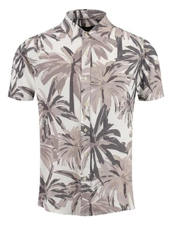 Key Largo Kurzarmhemd MSH CASA Blau/Beige/Grau/Hellblau Key Largo Kurzarmhemd MSH CASA Blau/Beige/Grau/Hellblau
