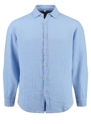 Key Largo Longsleeve MSH FINCA 1/1 Hellblau/Dunkelblau/Blau