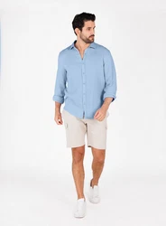 Key Largo Longsleeve MSH FINCA 1/1 Hellblau/Dunkelblau/Blau