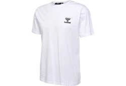 hummel Kurzarmshirt hmlFav Logo T-Shirt weiß