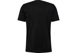 hummel Kurzarmshirt hmlFav Logo T-Shirt SCHWARZ