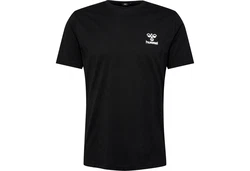 hummel Kurzarmshirt hmlFav Logo T-Shirt SCHWARZ