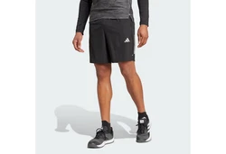 adidas Performance Sweatshorts GYM+ TRAINING 3-STREIFEN WOVEN SHORTS Dunkelgrau/Grau/Schwarz