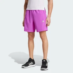 adidas Performance Sweatshorts GYM+ TRAINING 3-STREIFEN WOVEN SHORTS Lila