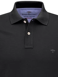 FYNCH-HATTON Poloshirt Basic Grau/Schwarz/Dunkelgrau