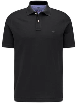 FYNCH-HATTON Poloshirt Basic Grau/Schwarz/Dunkelgrau FYNCH-HATTON Poloshirt Basic Grau/Schwarz/Dunkelgrau