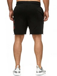 RedBridge Sweatshorts Herren Shorts Schwarz/Rot/Rosa