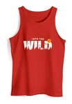 Neverless Tanktop Herren Into the Wild Rot