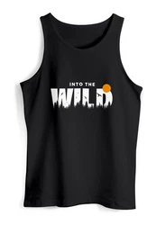 Neverless Tanktop Herren Into the Wild Rot/Orange