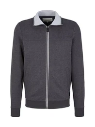 Sweatjacke Sweatjacke mit Ziernaht