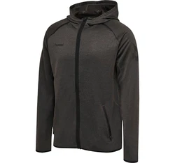 hummel Sweatshirt hmlAuthentic Pro Zip Hoodie Dunkelgrau/Grau/Schwarz/Hellgrau