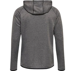 hummel Sweatshirt hmlAuthentic Pro Zip Hoodie Dunkelgrau/Hellgrau/Grau