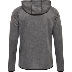 hummel Sweatshirt hmlAuthentic Pro Zip Hoodie Dunkelgrau/Hellgrau/Grau