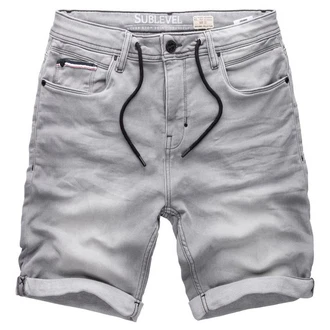 SUBLEVEL Shorts Sweat Shorts Jeans Kurze Hose Bermuda 