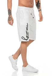 RedBridge Sweatshorts Herren Shorts Weiß/Creme/Beige