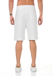 RedBridge Sweatshorts Herren Shorts Weiß/Creme/Beige
