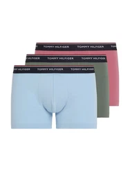 Tommy Hilfiger Underwear Trunk 3P TRUNK mit Logo-Elastikbund well water/stonewash/metro mauve