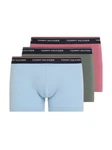 Tommy Hilfiger Underwear Trunk 3P TRUNK mit Logo-Elastikbund well water/stonewash/metro mauve