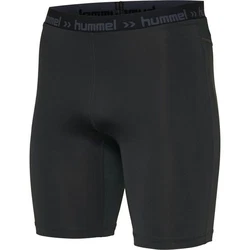 hummel First Performance Tight Shorts Schwarz/Dunkelgrau