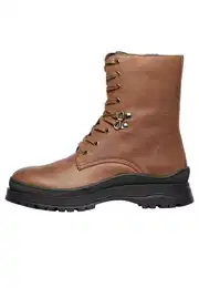 Schnrboots Mit Grober Sohle Schnrboots