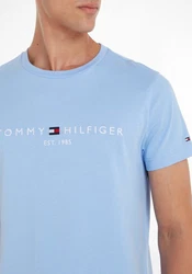 TOMMY HILFIGER T-Shirt Hellblau/Blau