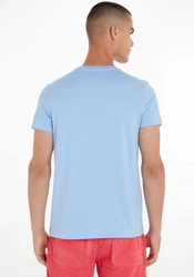 TOMMY HILFIGER T-Shirt Hellblau/Blau