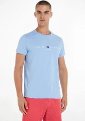 TOMMY HILFIGER T-Shirt Hellblau/Blau