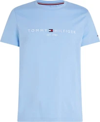 TOMMY HILFIGER T-Shirt Hellblau/Blau