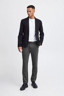 Blend Stoffhose BLEND BHLangford Khaki/Dunkelgrau/Dunkelgrün