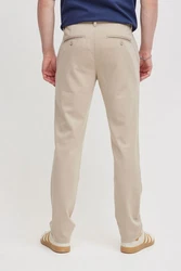 Blend Stoffhose BLEND BHLangford Beige/Dunkelblau/Blau/Hellblau