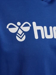 hummel Kapuzenpullover Hmlgo 2.0 Logo Hoodie Blau/Dunkelblau