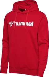 hummel Kapuzenpullover Hmlgo 2.0 Logo Hoodie Rot/Dunkelrot