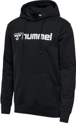 hummel Kapuzenpullover Hmlgo 2.0 Logo Hoodie Dunkelgrau/Schwarz/Grau