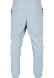Southpole Stoffhose AOP Velour Pants babyblau