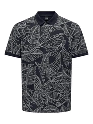 ONLY & SONS Poloshirt Polokragen Hemd (7492) Dunkelblau (7492)