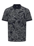 ONLY & SONS Poloshirt Polokragen Hemd (7492) Dunkelblau (7492)
