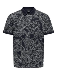 ONLY & SONS Poloshirt Polokragen Hemd (7492) Dunkelblau (7492)