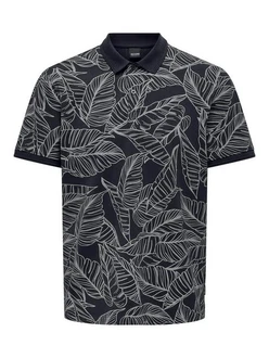ONLY & SONS Poloshirt Polokragen Hemd (7492) Dunkelblau (7492) ONLY & SONS Poloshirt Polokragen Hemd (7492) Dunkelblau (7492)