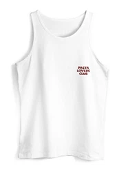 Neverless Tanktop Herren Katze Backprint Pasta Lovers Fashion Streetstyle  Rosa/Rot/Dunkelrot