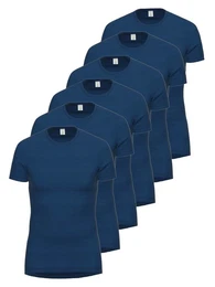 Unterziehshirt 6er Pack Shirt 1/2 Arm Day Classic / Jeans Feinrip (Spar-Set, 6-St) -