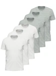 Ammann Unterziehshirt 6er Pack Shirt 1/2 Arm Day Modern Grau/Weiß/Hellgrau Ammann Unterziehshirt 6er Pack Shirt 1/2 Arm Day Modern Grau/Weiß/Hellgrau