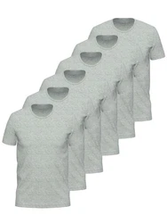 Ammann Unterziehshirt 6er Pack Shirt 1/2 Arm Day Modern Grau/Hellgrau