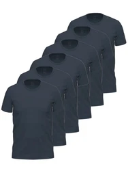 Ammann Unterziehshirt 6er Pack Shirt 1/2 Arm Day Modern Dunkelblau/Blau