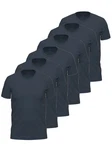 Ammann Unterziehshirt 6er Pack Shirt 1/2 Arm Day Modern Dunkelblau/Blau