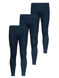 Lange Unterhose 3er Pack Hose lang mit Eingriff Function / Thermor (Packung, 3-St) mit eingriff